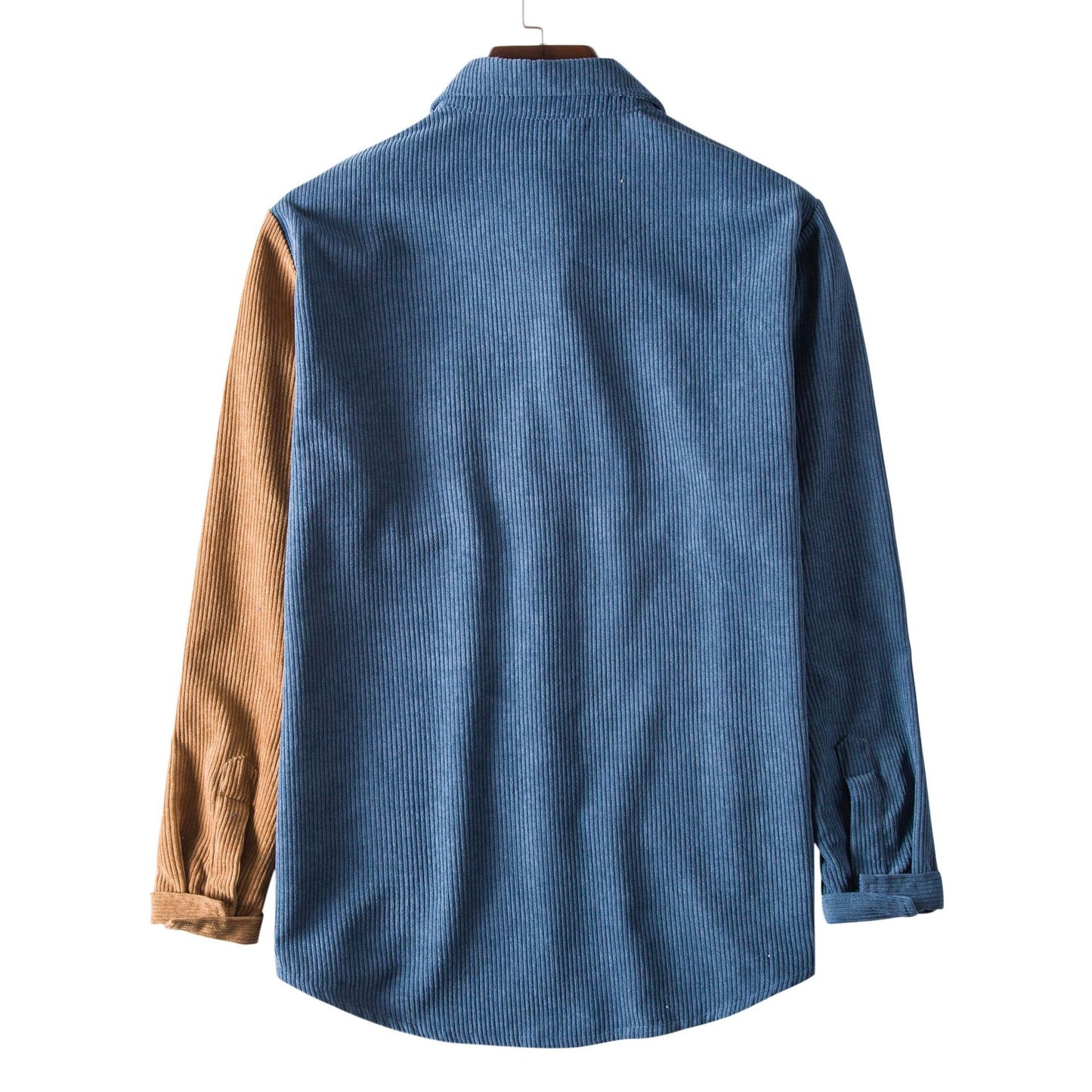 Men's Patchwork Corduroy Shirt