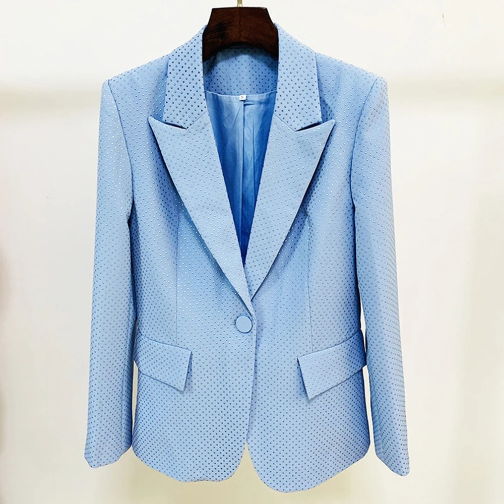 3-Piece Crystal-Embellished Pantsuit