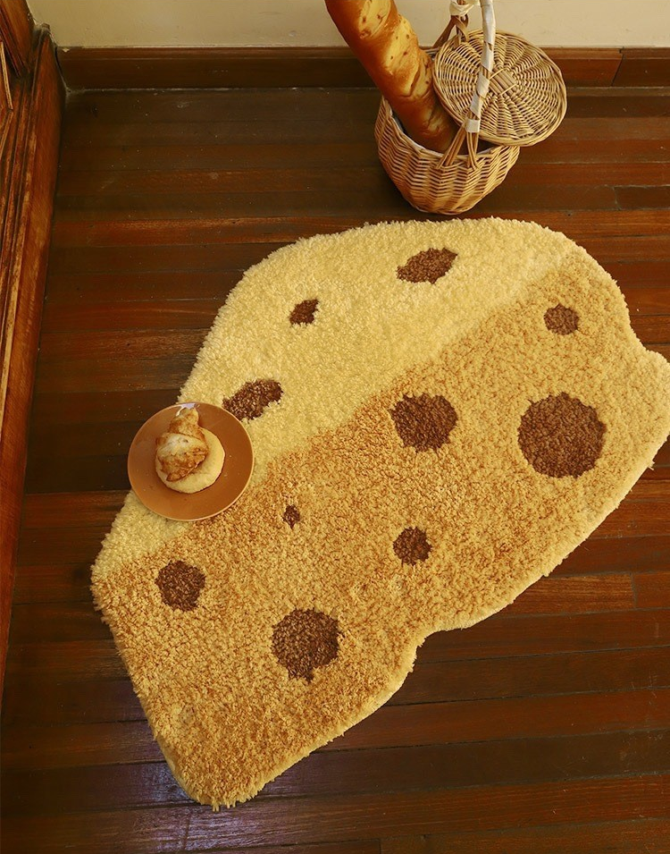 Cheese Tufted Area Rug