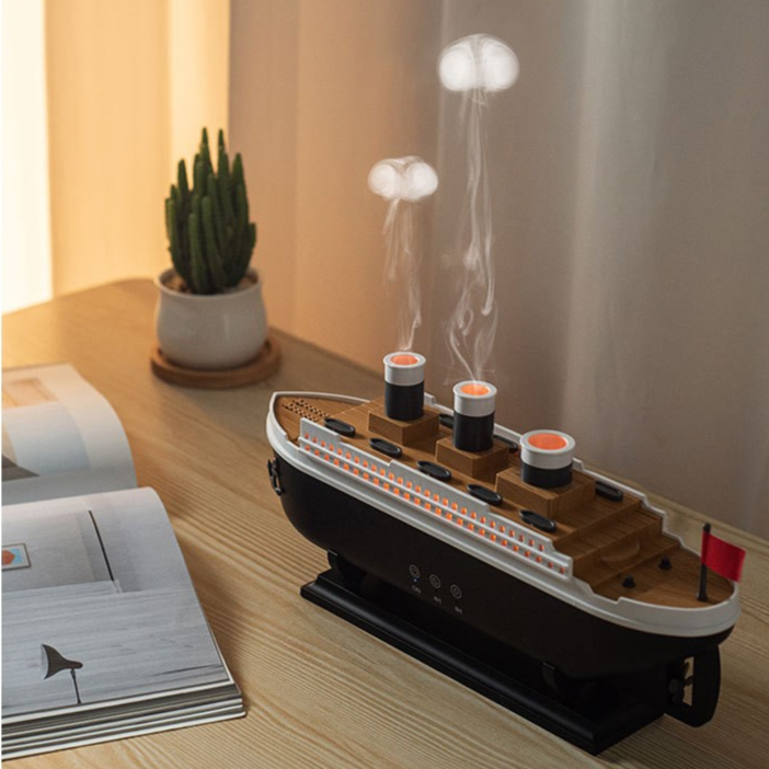 Titanic Air Humidifier & Essential Oil Aroma Diffuser with Remote Control