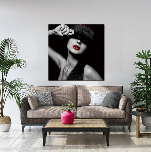 Oppidan Home "The Paige Girl" Acrylic Wall Art (40"H X 40"W)
