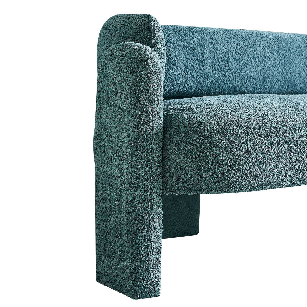 Bouclé Upholstery Modern Sofa