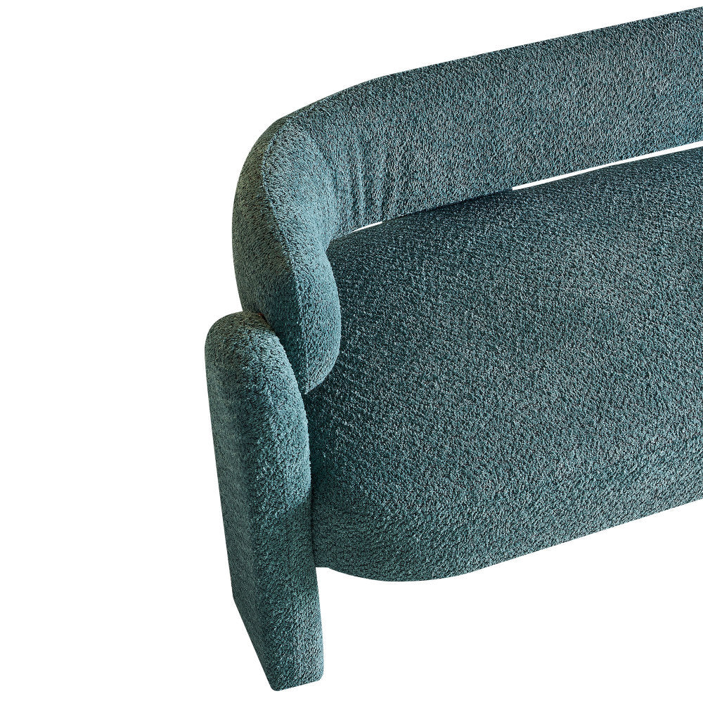 Bouclé Upholstery Modern Sofa