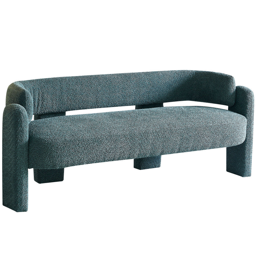 Bouclé Upholstery Modern Sofa