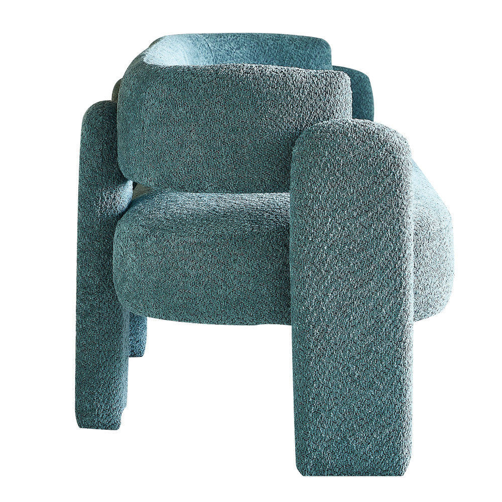 Bouclé Upholstery Modern Sofa