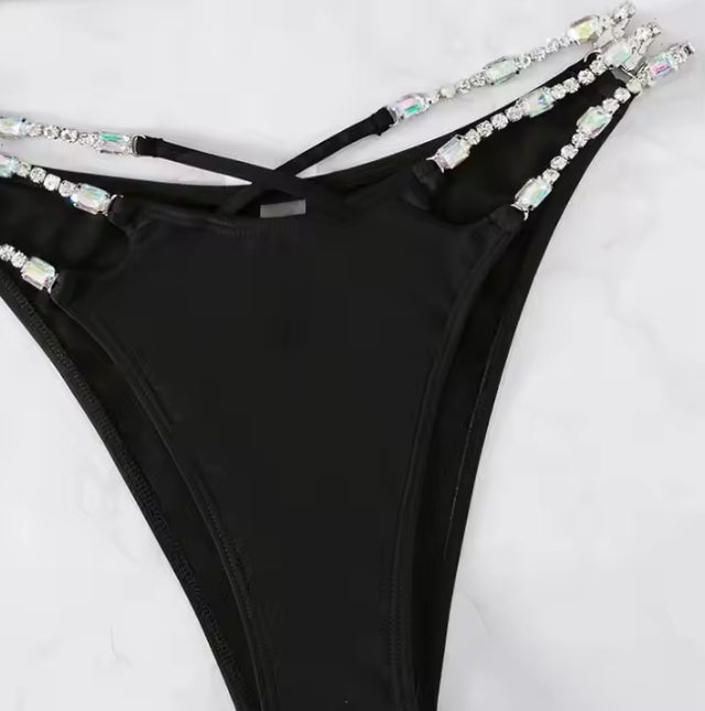 Rhinestone Bikini Set