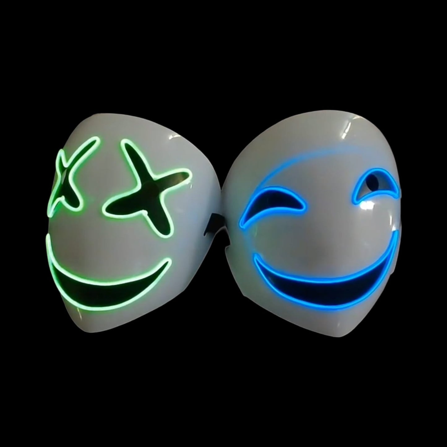 Light-up LED  Full-Face Mask