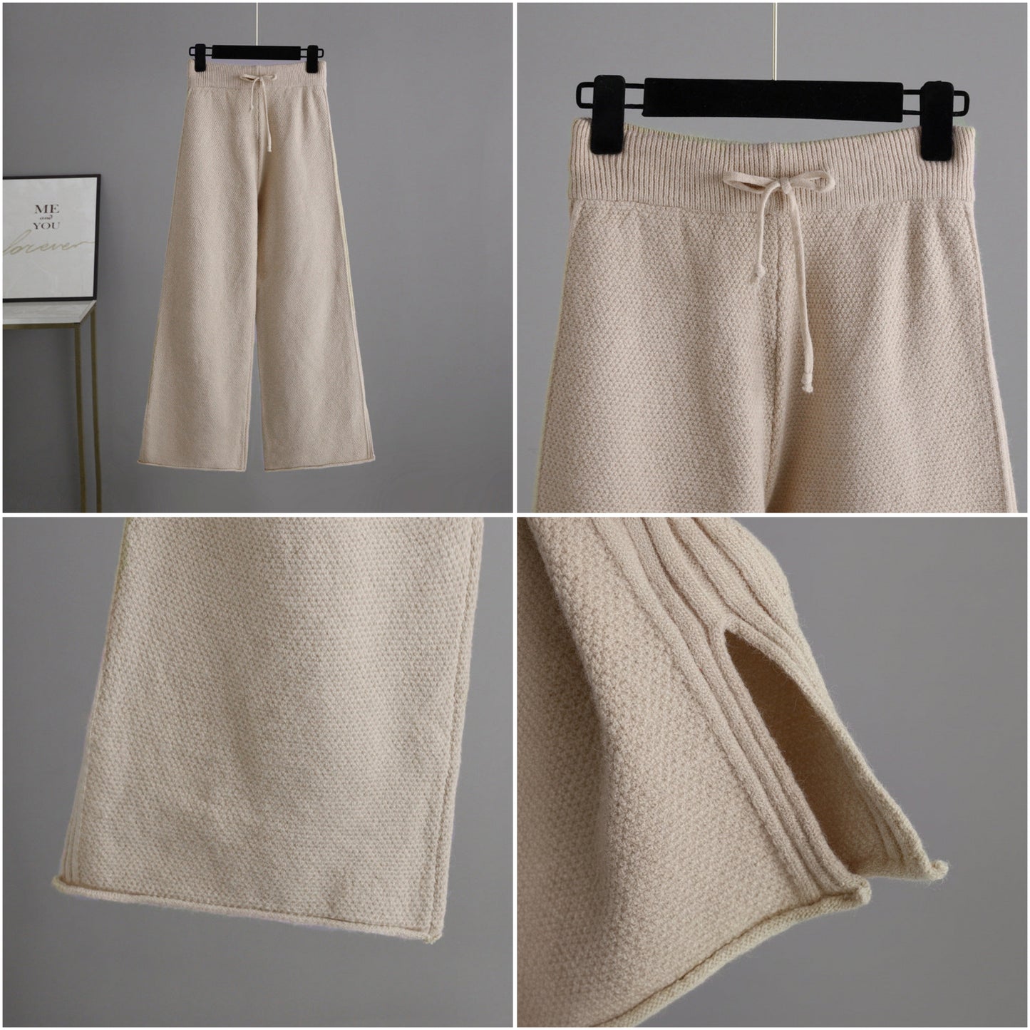 2-Piece Women's Knitted Sweater & Pants