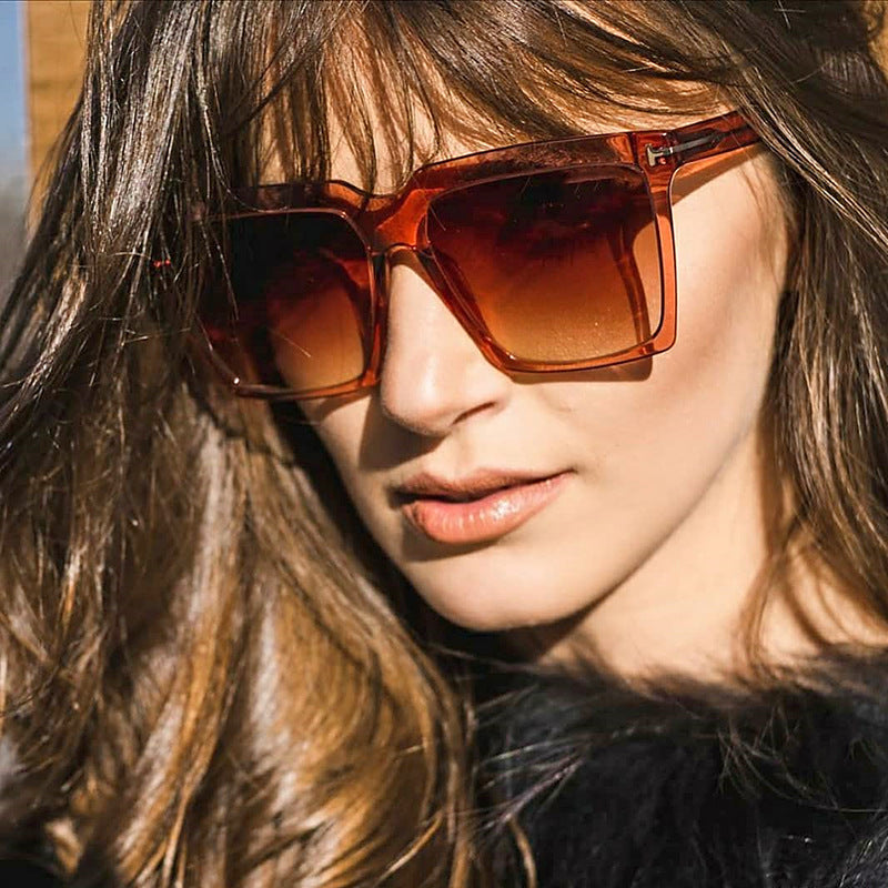 Polarized Oversized Square Sunglasses