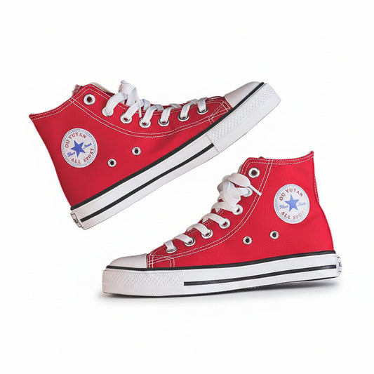 Unisex High-Top Canvas Sneakers