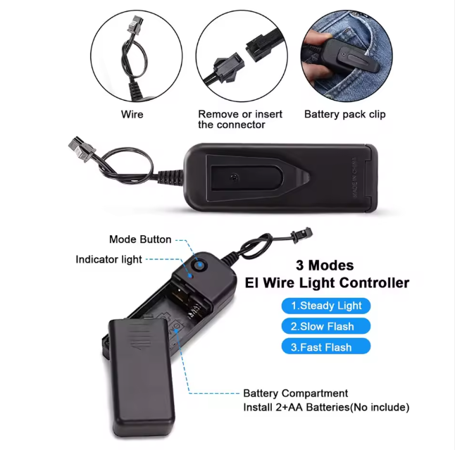 Light-up LED  Full-Face Mask