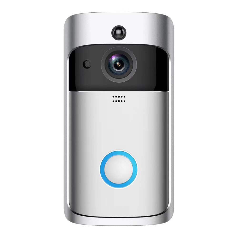 720P HD V5 Wireless Smart Doorbell with Night Vision, PIR Motion Detection, Two-way Audio, Weather Resistant