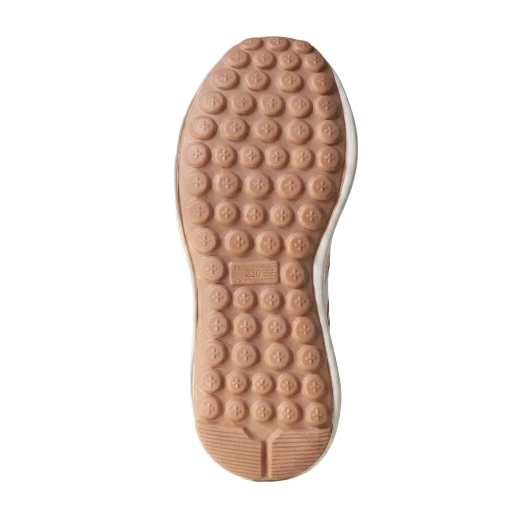 Women's High-Top Leather Platform Sneakers
