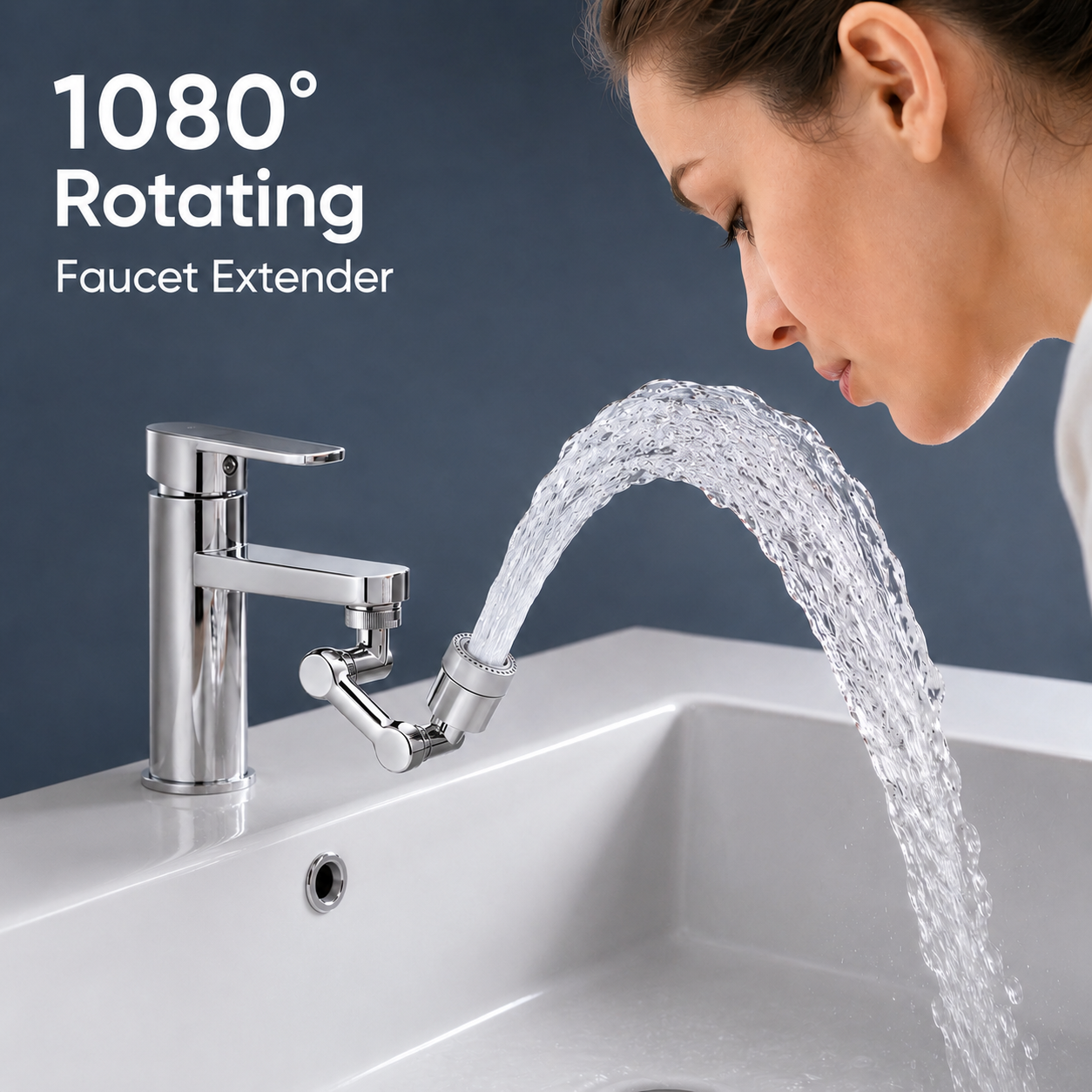 Universal 1080° Rotating Faucet Extender