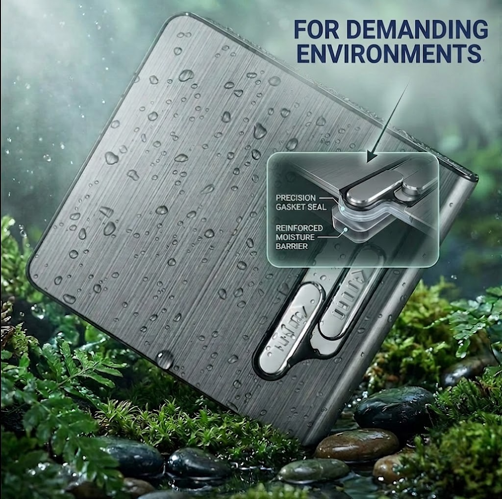 2-in-1 USB Rechargeable Windproof Lighter & Cigarette Case