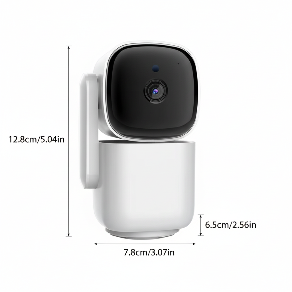 1080P HD Smart Home WiFi Security Camera with IR Night Vision, Motion Tracking and Two-Way Audio