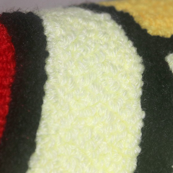 Smiley Flower Tufted Area Rug