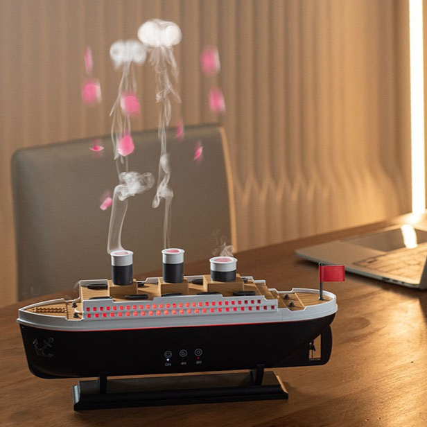 Titanic Air Humidifier & Essential Oil Aroma Diffuser with Remote Control