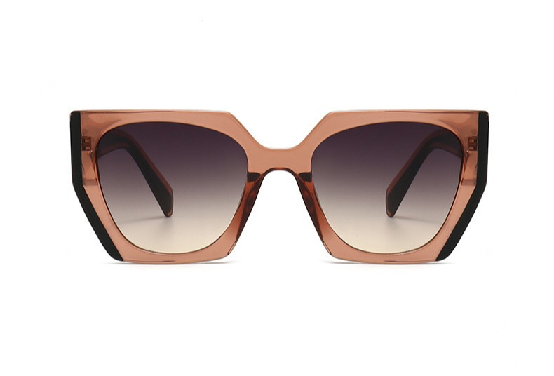 Oversized Square Cat-Eye Sunglasses