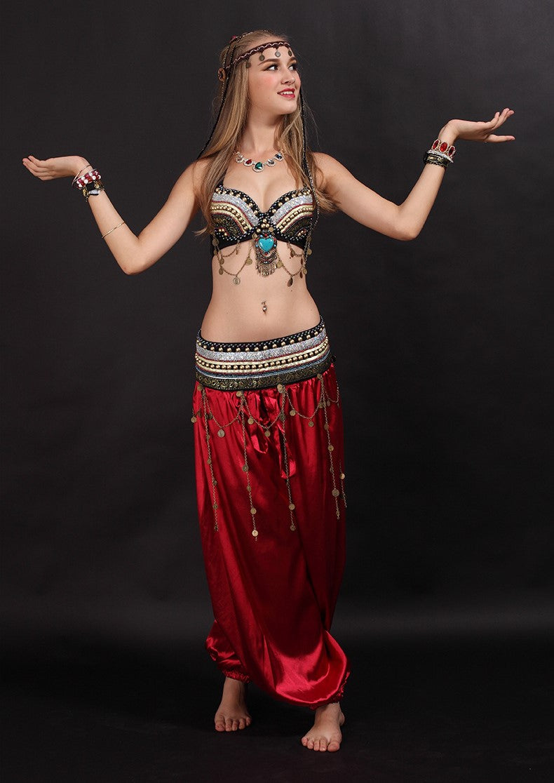 Three-Piece Belly Dance Costume