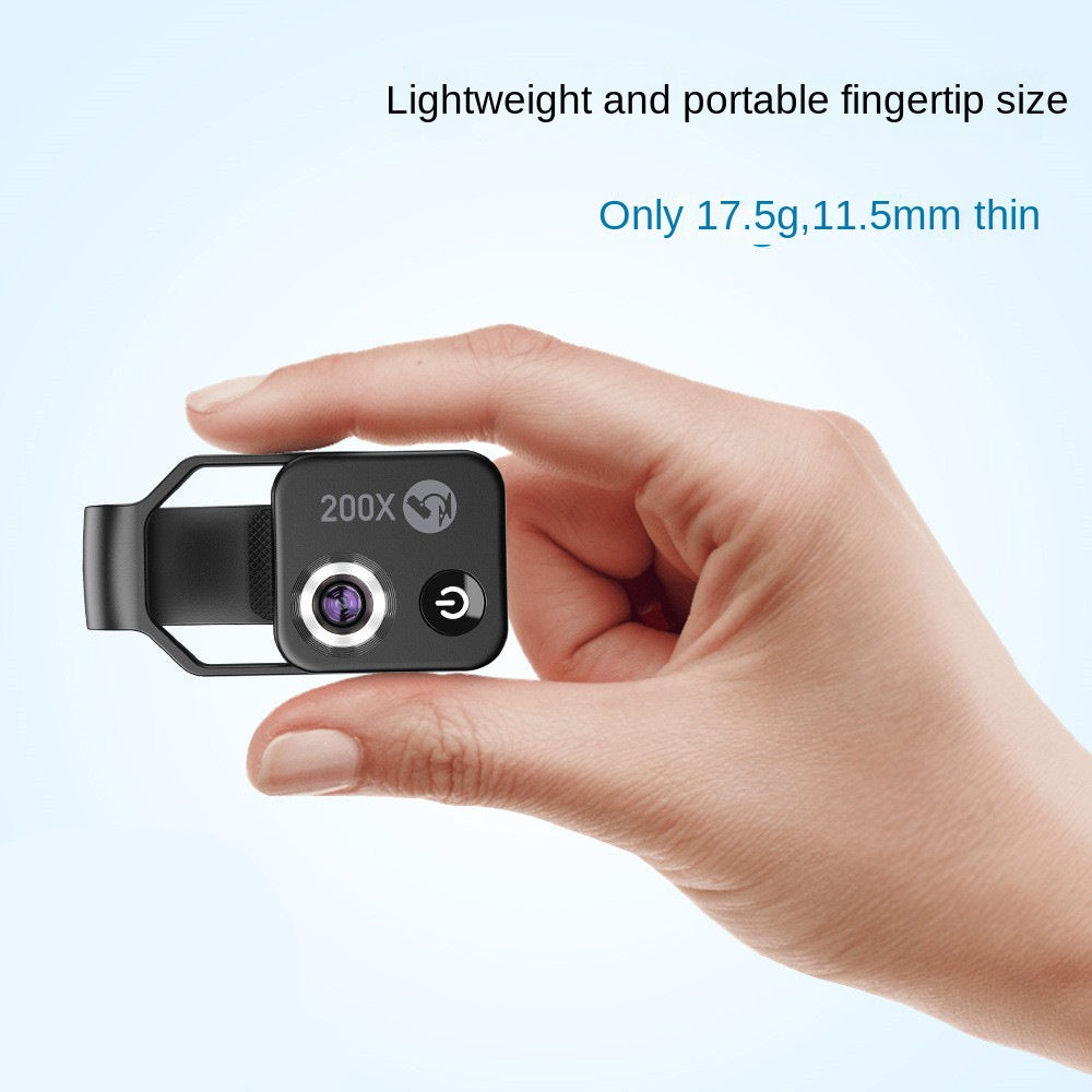 200x Mobile Phone Microscope Lens
