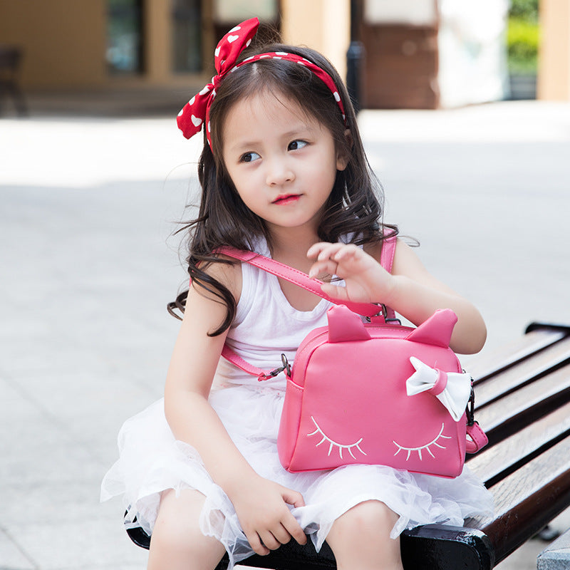 Girl's Cute Cat Ear Convertible Bag