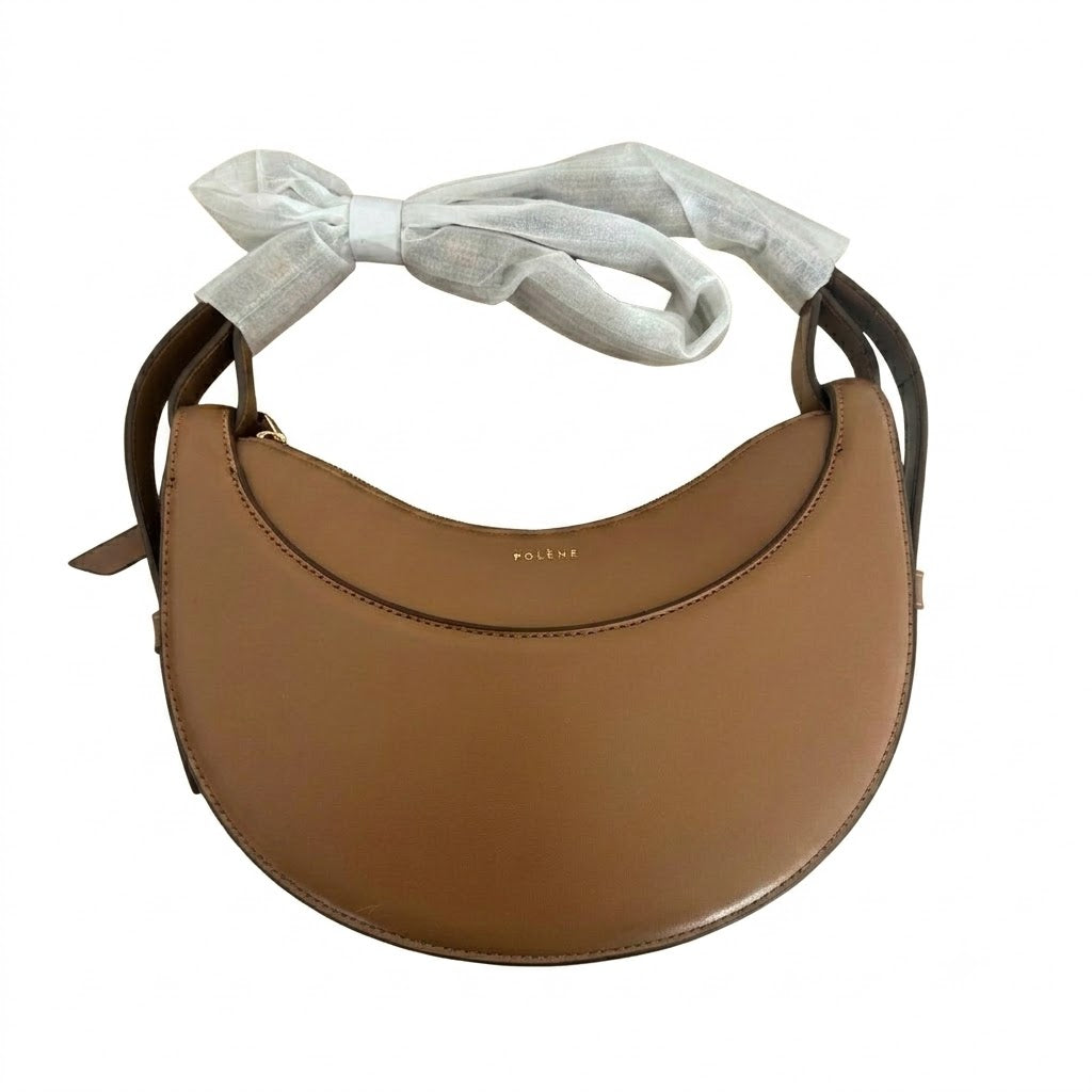 Polène Numéro Dix Shoulder Bag – Genuine Cowhide Leather
