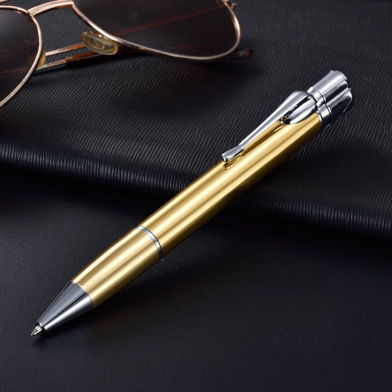 Metal Business Signature Pen with Windproof Lighter