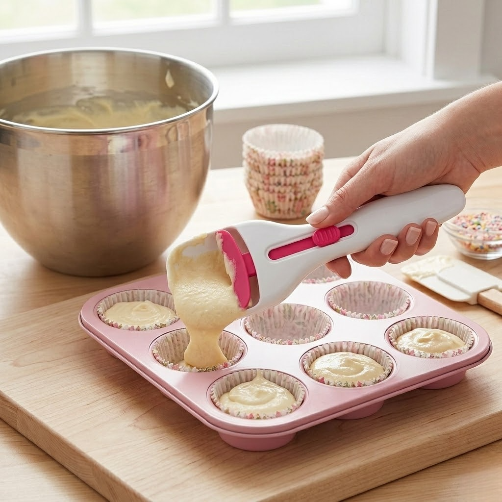 Veleka Cupcake Batter Scoop