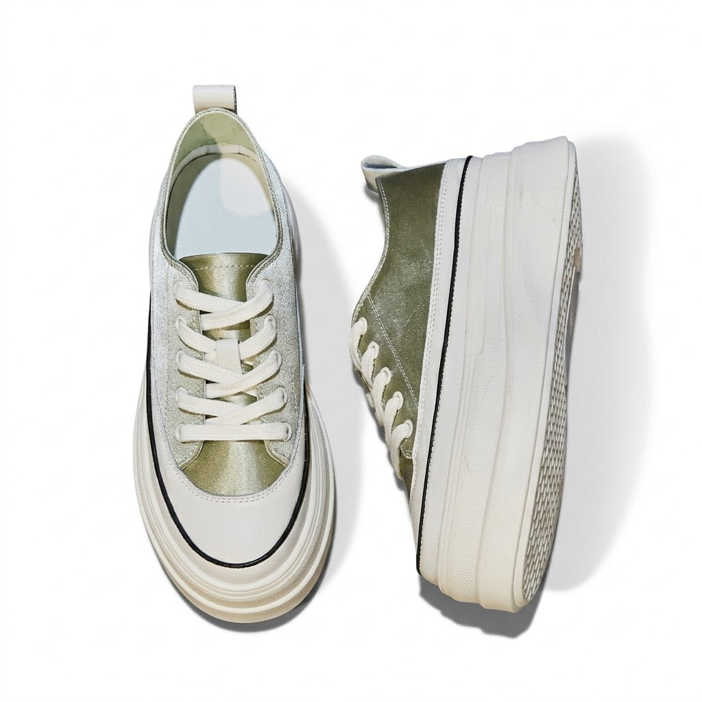 Women's Platform Canvas Sneakers