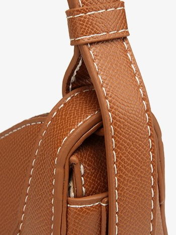 Polène Numéro Dix Shoulder Bag – Genuine Cowhide Leather
