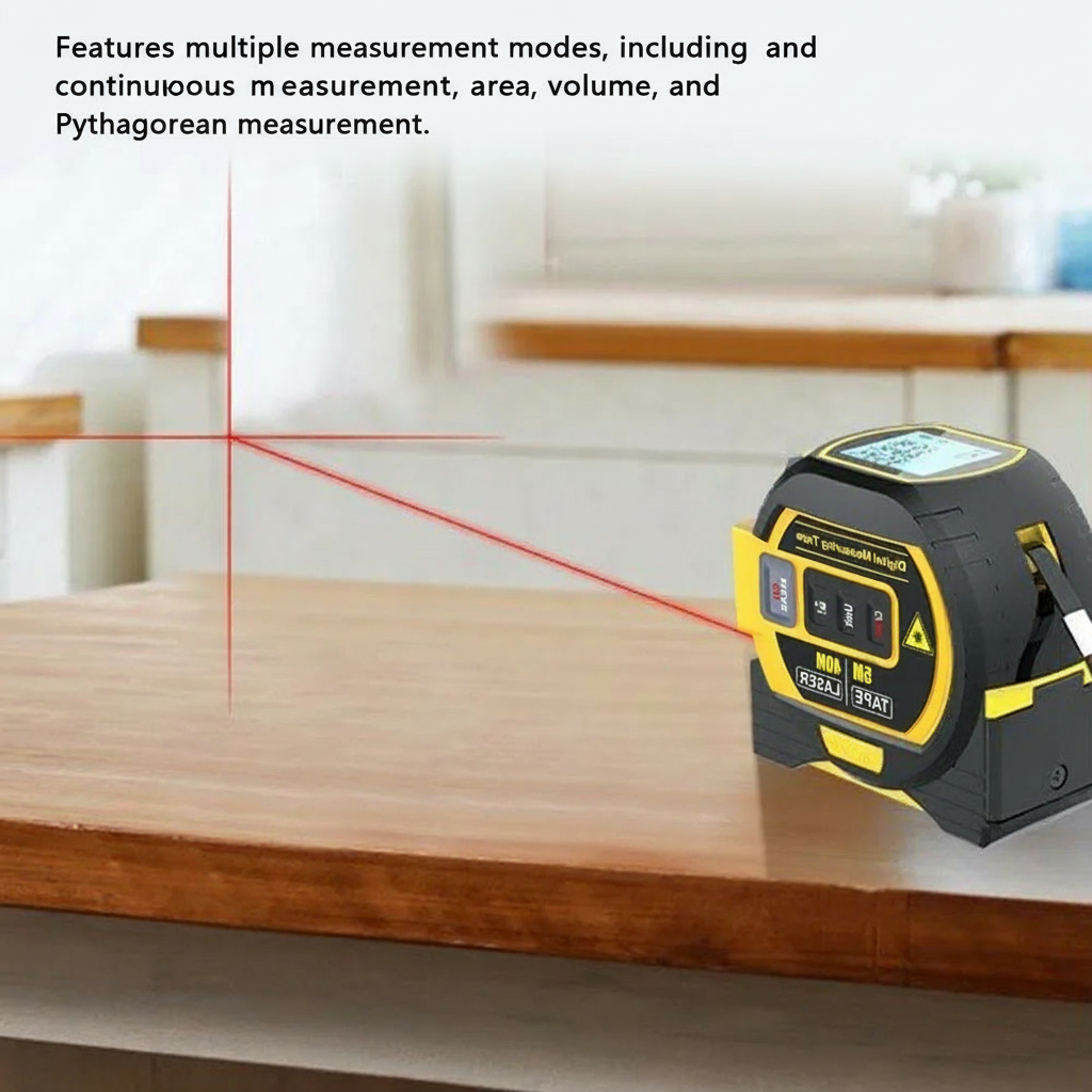3-in-1 Digital Laser Measuring Device