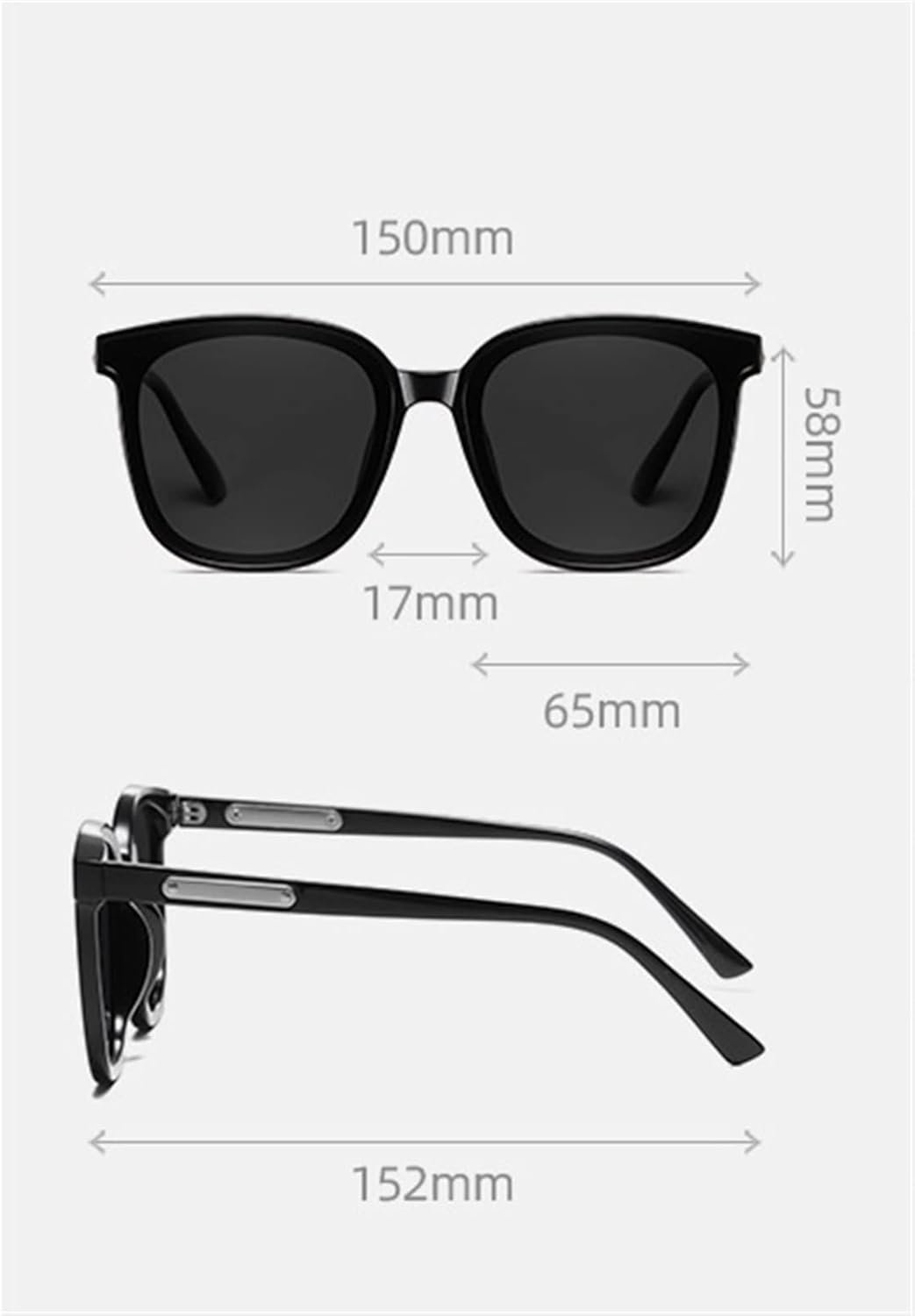 Retro Oversized Square Sunglasses