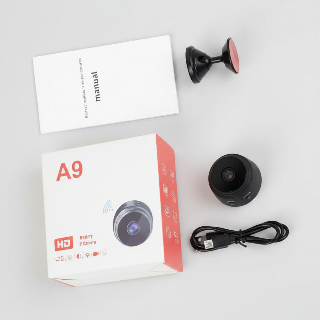 A9 Mini WiFi Camera with Motion Detection and IR Night Vision