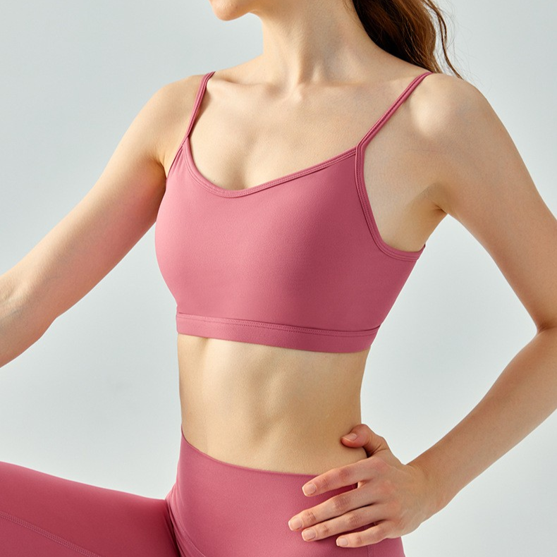 Seamless Low-Back Cami-Style Bralette