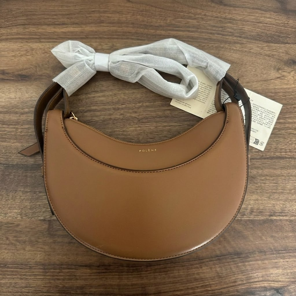 Polène Numéro Dix Shoulder Bag – Genuine Cowhide Leather