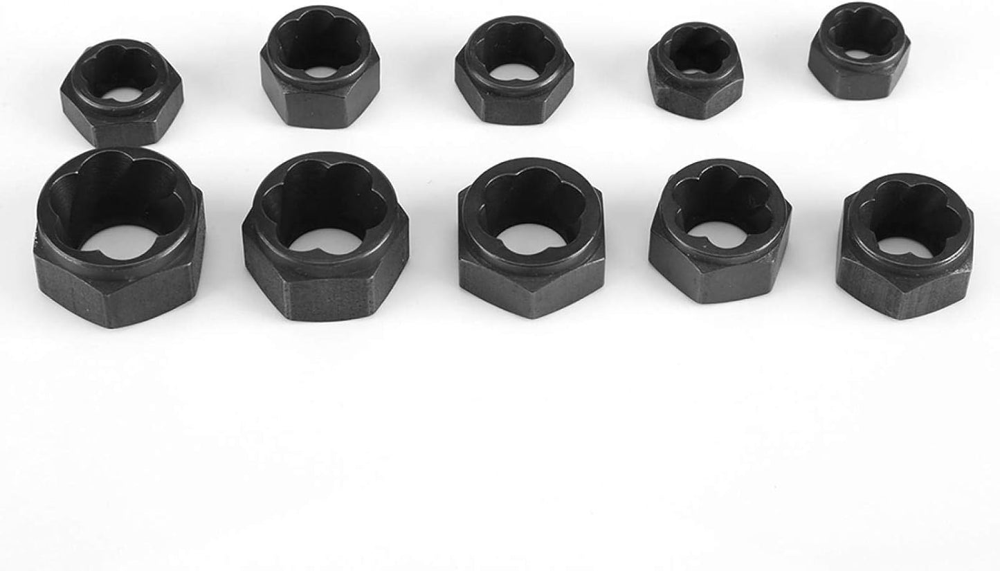 Damaged Bolt/Nut  Extractor – 10 Pcs