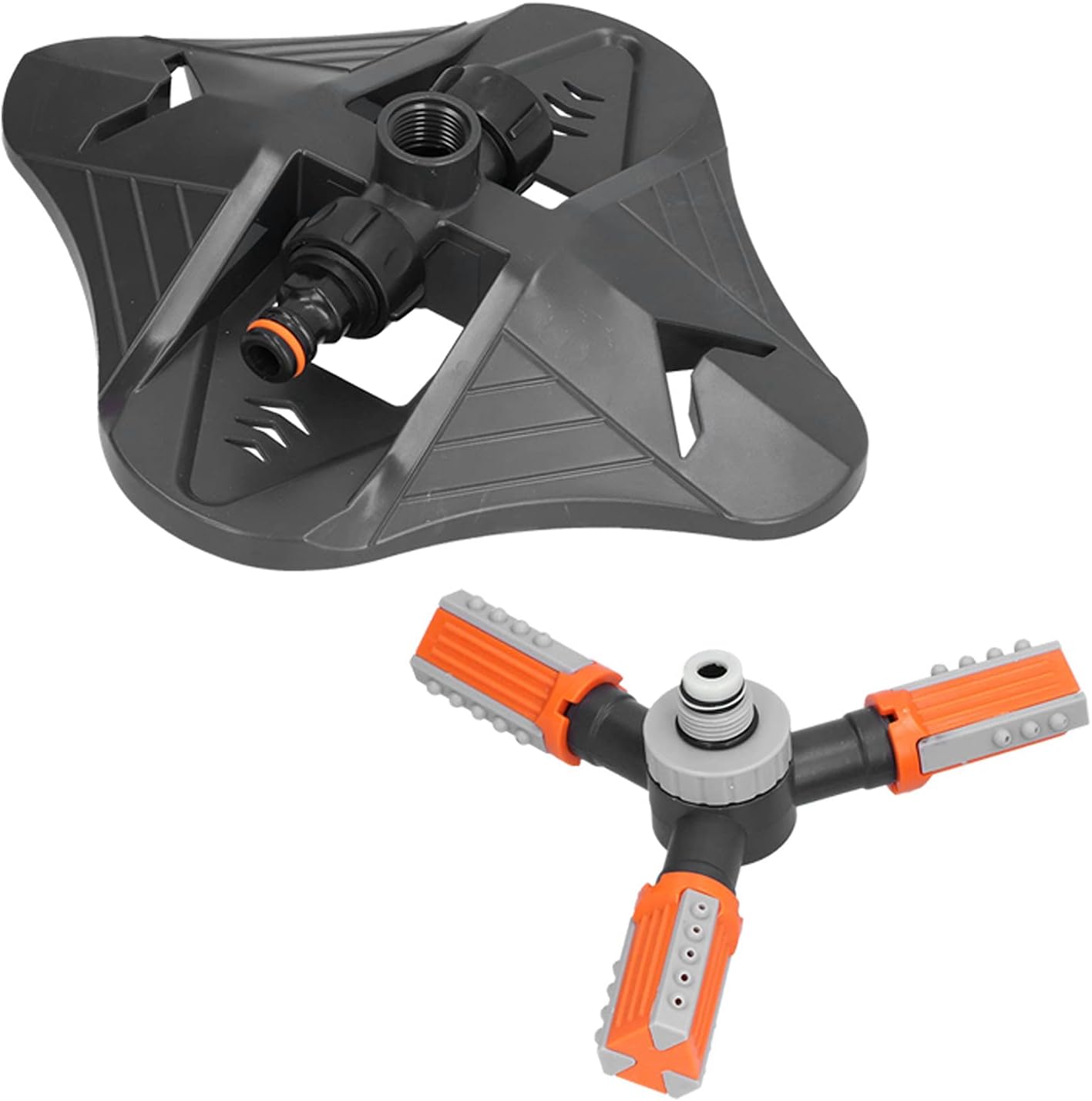 3-Arm 360° Rotating Garden Sprinkler