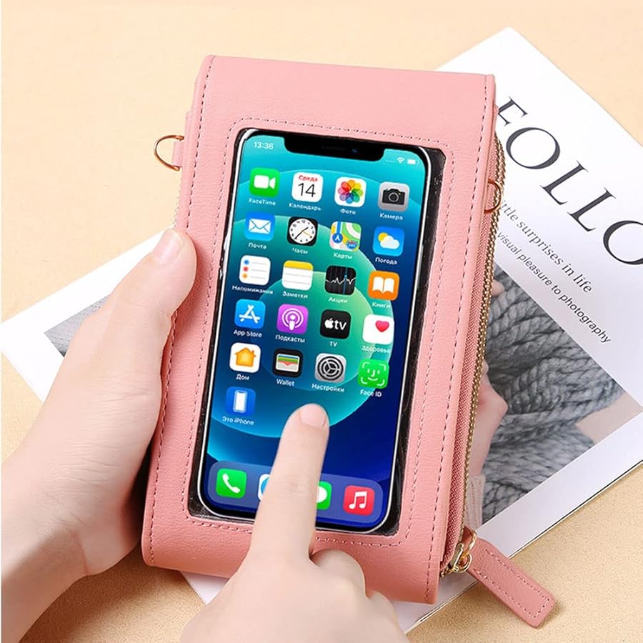 Touch-Screen  Crossbody Mobile Phone Purse/Handbag