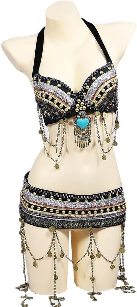 3-Piece Belly Dance Costume