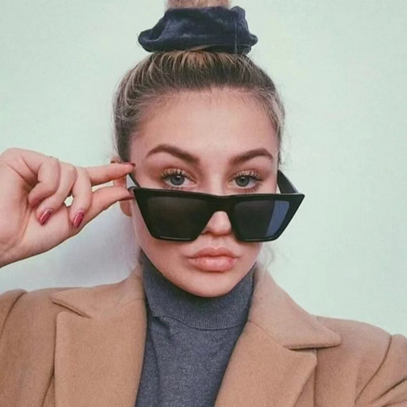 Oversized Cat-Eye Sunglasses