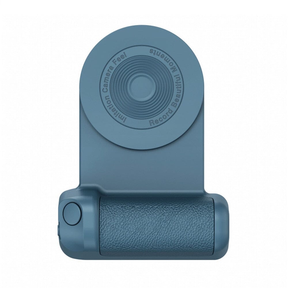 Magnetic Bluetooth Camara Handle with Built-in Charging Pad for iPhone and Android