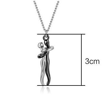 Hug Pendant Necklace