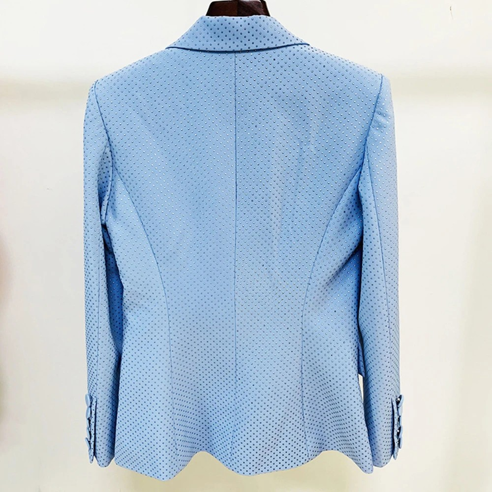 3-Piece Crystal-Embellished Pantsuit