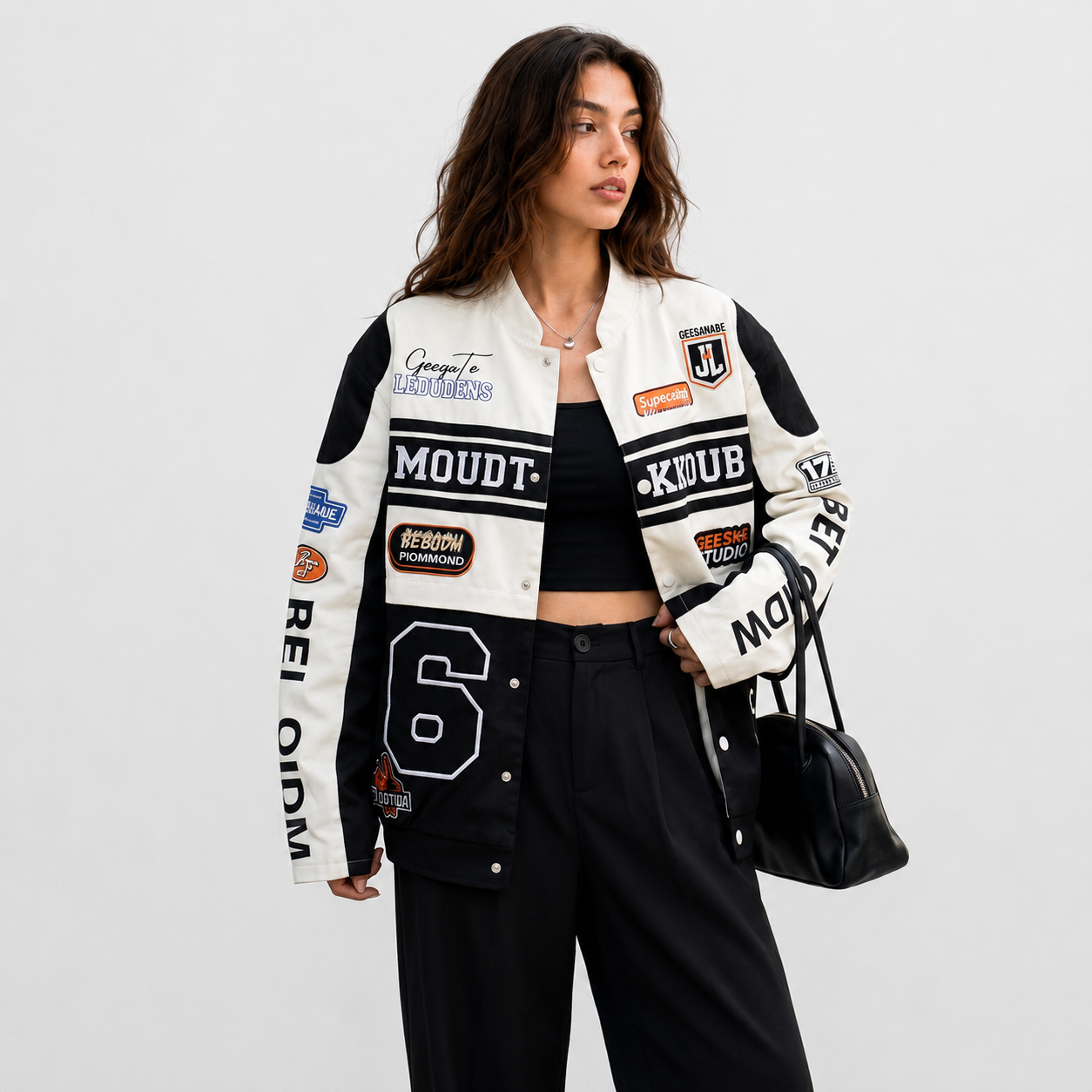 Retro Detachable Varsity Jacket, Unisex