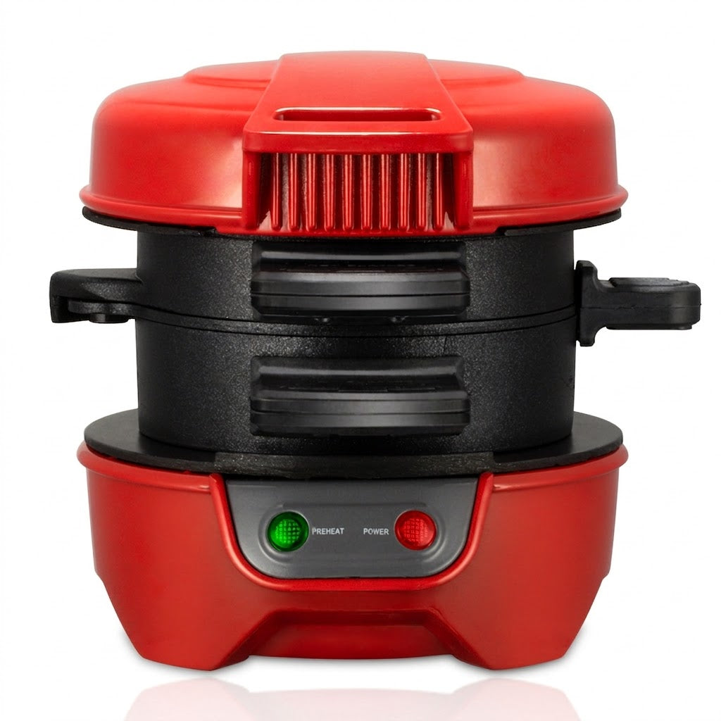 RAF 3-in-1 Stainless Steel Burger & Breakfast Sandwich Maker
