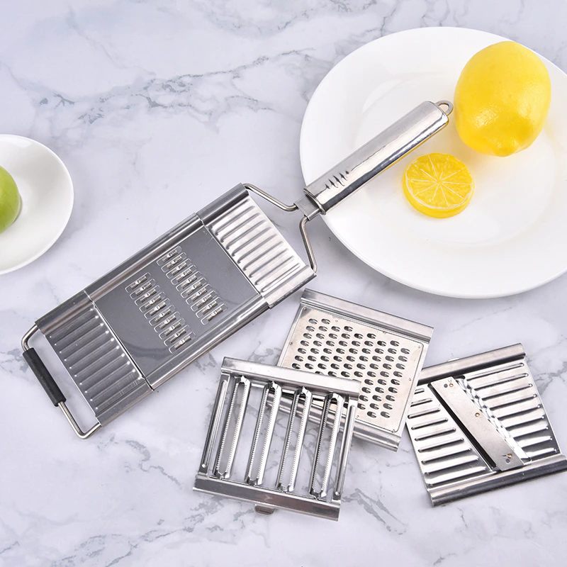 Multifunctional Stainless Steel Vegetable Slicer/Grater Set