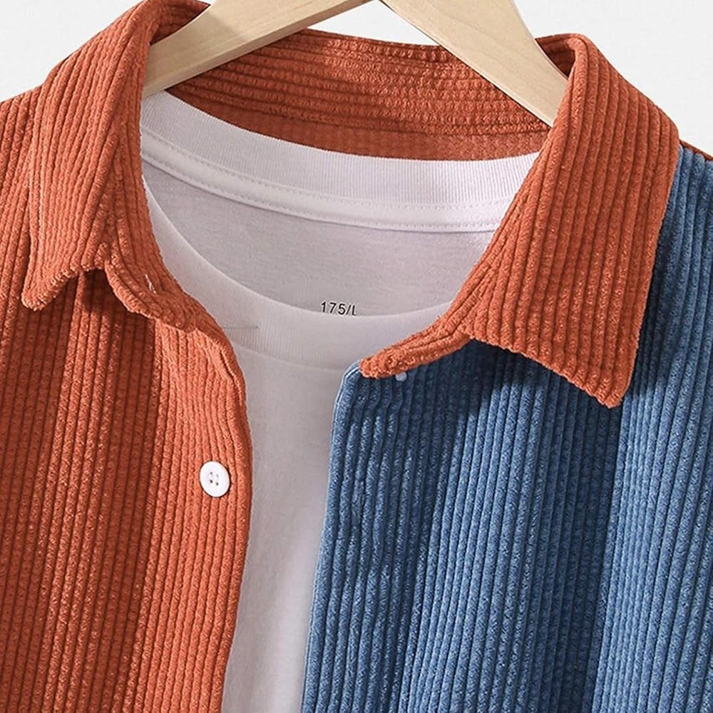 Cargo Corduroy Shirt for Men