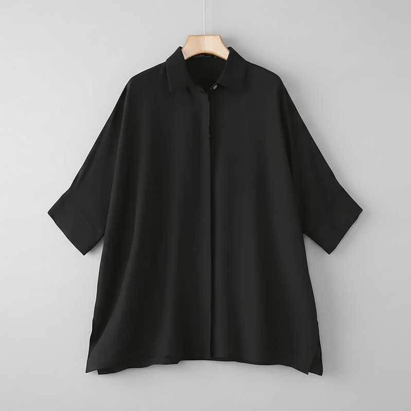 Oversized Asymmetrical Blouse