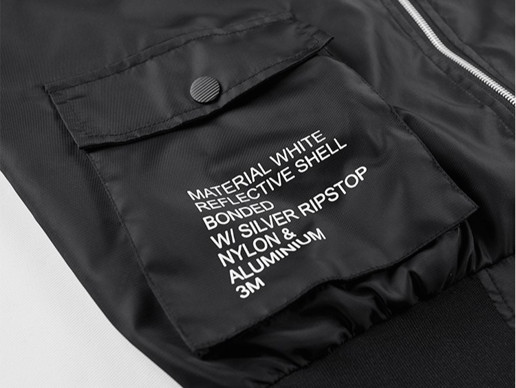 NASA Print Bomber Jacket